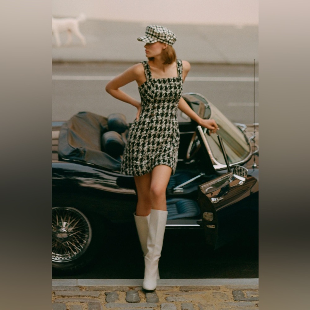 Anthropologie Maeve Tweed Mini Dress